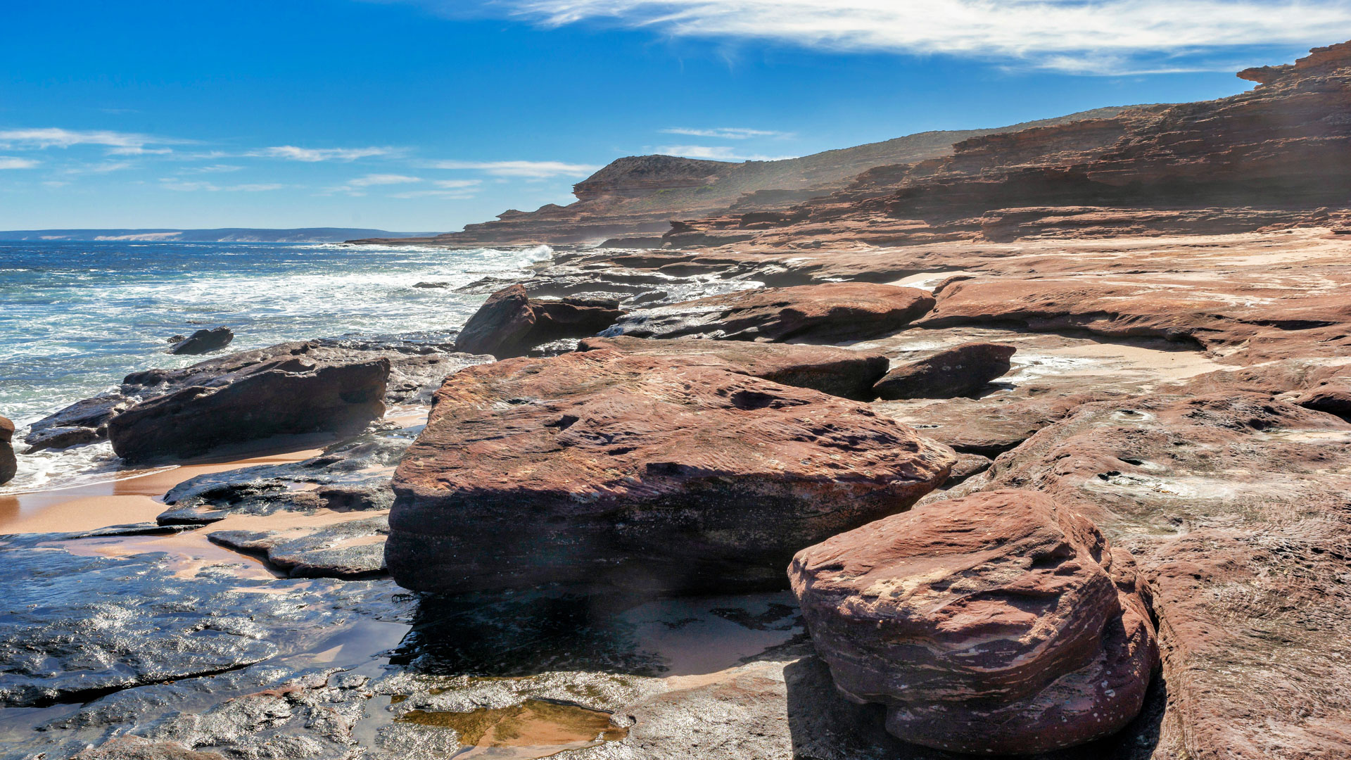 Kalberri - Wanderung vom Red Bluff Lookout nach Pot Alley